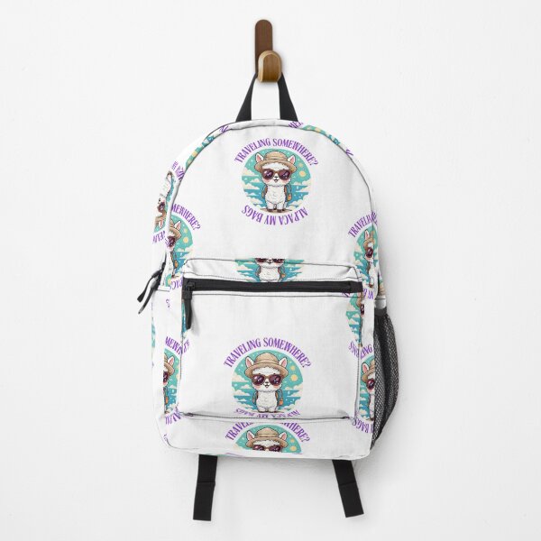 Item preview, "Alpaca My Bags" – Cute & Funny Travel Alpaca T-Shirt for Adventure Lovers designed and sold by Colorful-Garden.