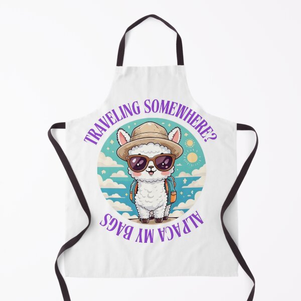 Item preview, "Alpaca My Bags" – Cute & Funny Travel Alpaca T-Shirt for Adventure Lovers designed and sold by Colorful-Garden.