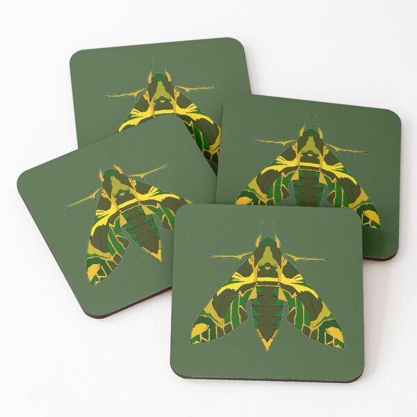 Item preview, oleander Moth art nouveau designed and sold by Moth-Oak.