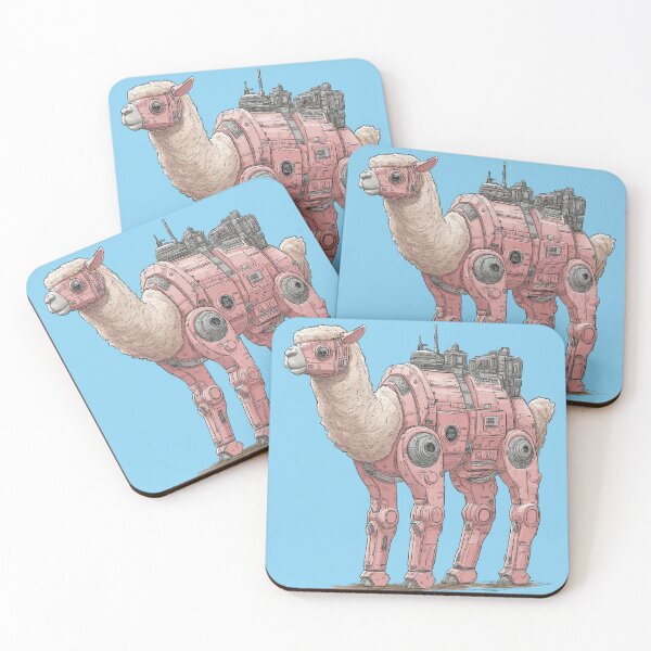 Item preview, Robo Alpaca designed and sold by BurblePodcast.