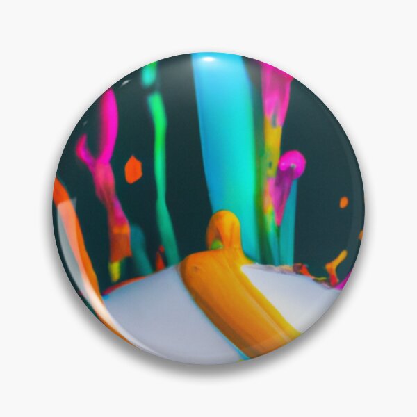 Item preview, Color Splash Donut – A Burst of Sweetness designed and sold by After De Moment.