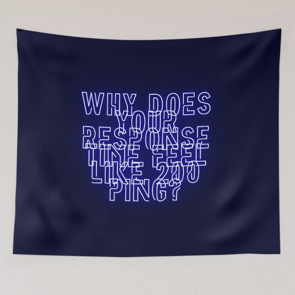 Item preview, NPC Vibes - Why does your Response Time feel like 200 Ping? designed and sold by nature. electrified..
