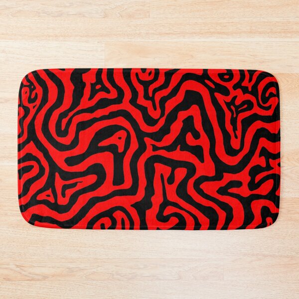 Item preview, Red and black abstract space designed and sold by Gargotaire.