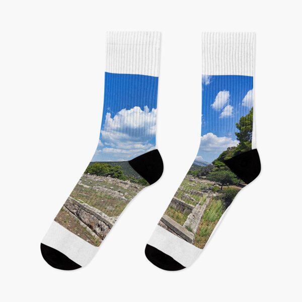 Item preview, The ancient ruins of the gymnasion at the sacred city, sanctuary and healing center of Epidaurus,Greece. designed and sold by goceris.