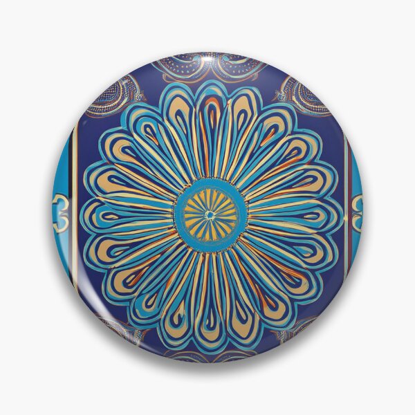 Item preview, Blue Kashmir pattern -2- designed and sold by Dutchie-in-Gemany.