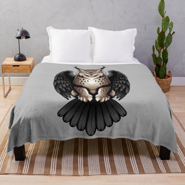 Item preview, lynx and wings of an owl designed and sold by 123ks.