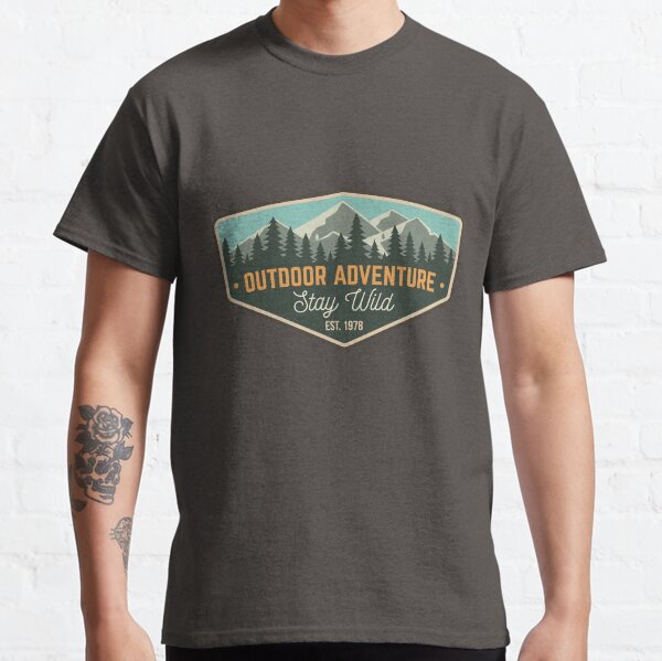 Item preview, Stay Wild Outdoor Adventure designed and sold by sivVector.
