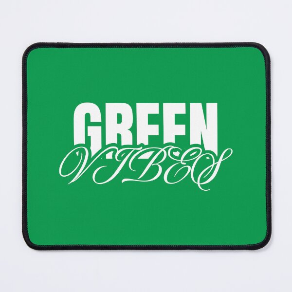 Item preview, GREEN VIBES - St. Patrick’s Day Lucky Shamrock T-shirt designed and sold by WAUZ.