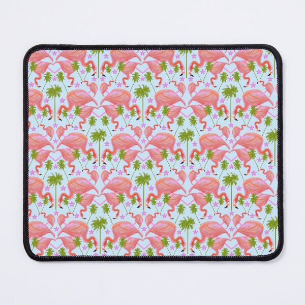 Item preview, FLAMINGO FAN REPEATING PATTERN 4 designed and sold by Marni Scofidio Desi9ns.