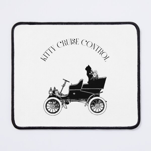 Item preview, Vintage Cat Cruise Control T-Shirt - Kitty Cruise Control designed and sold by GorinART.