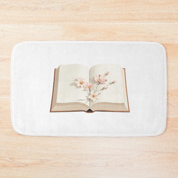 Item preview, Open Book With Flowers, Book And Flowers designed and sold by Art for Every Person.
