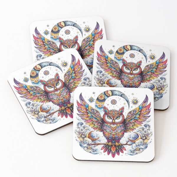 Item preview, OWL MAGICAL  designed and sold by tenstoriesshop.
