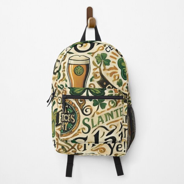 Item preview, Festive St. Patrick’s Day Celtic Typography Pattern designed and sold by Baharaby.