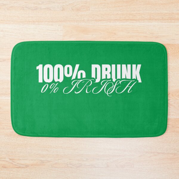 Item preview, 100% Drunk, 0% Irish - Funny St. Patrick’s Day Party T-shirt designed and sold by WAUZ.