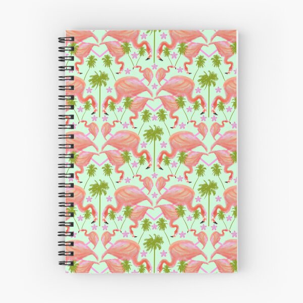 Item preview, FLAMINGO FAN REPEATING PATTERN 5 designed and sold by Marni Scofidio Desi9ns.