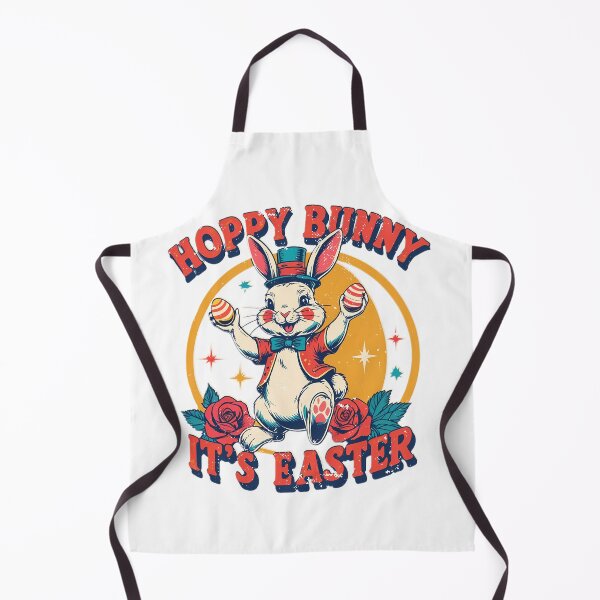 Item preview, Hoppy Bunny Easter Vintage Retro designed and sold by MajeStreet.