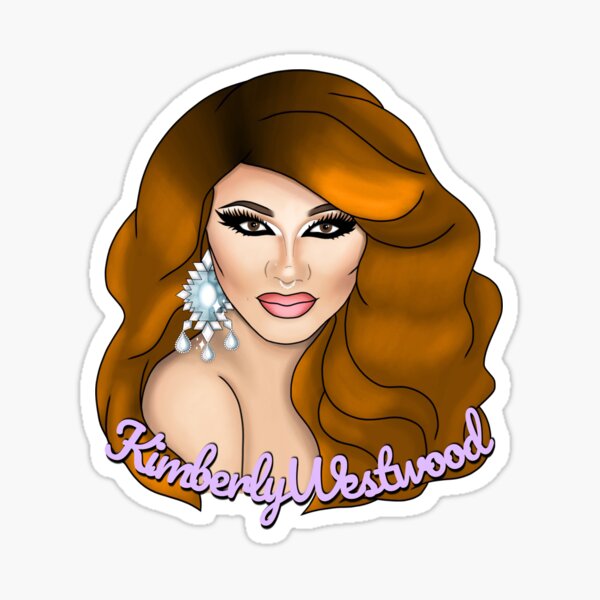 Kimberly Orange Sticker