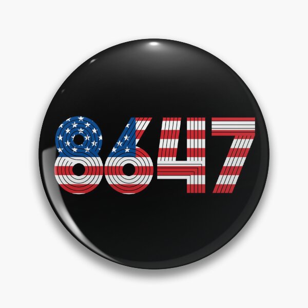 Item preview, Anti Trump Impeach 47 8647 86 47 47th President US Flag  designed and sold by Colorfulman.