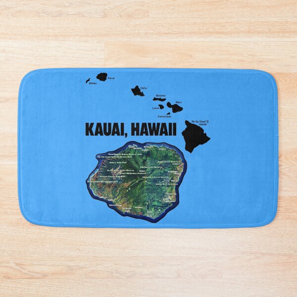 Item preview, Kauai Hawaii With Hawaiian Islands designed and sold by JamesLimborg.