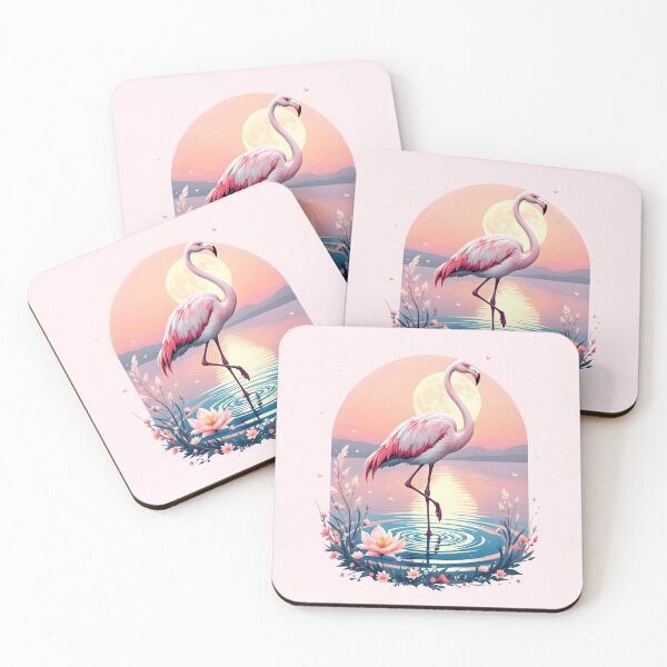 Artikelvorschau, Krafttier Flamingo – Balance, Schönheit & Emotion entworfen und verkauft von Jollys-ArtShop.