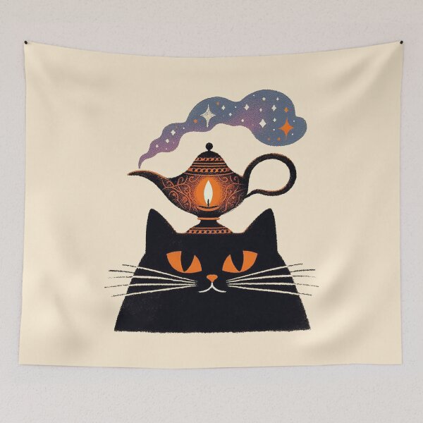 Item preview, Mystical Cat designed and sold by zzz888.