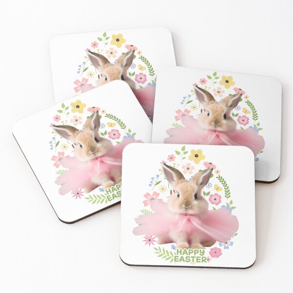 Item preview, Cute Easter Ballerina Bunny Sticker designed and sold by DesignByMalwina.