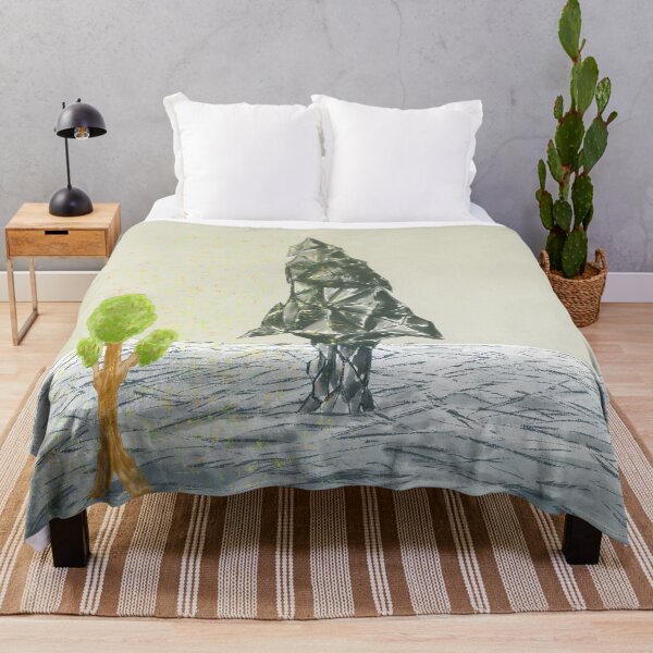 Item preview, Conversation between a green tree and stone tree  designed and sold by greenPQBstudio.