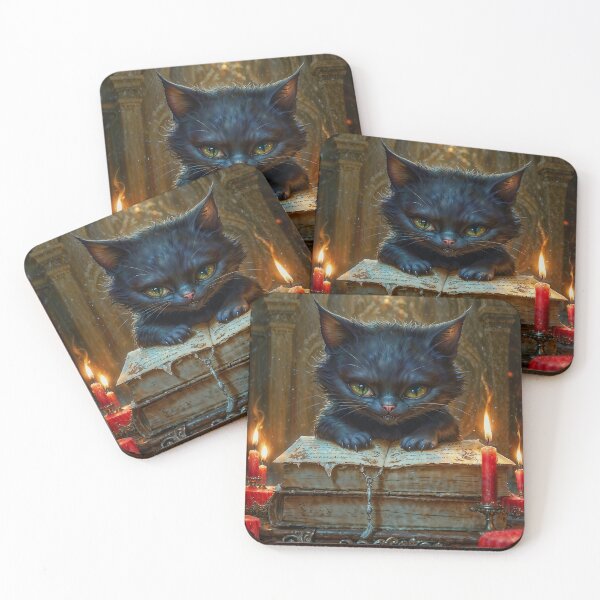Item preview, Witchcraft Cat designed and sold by AliceWhiteDF.