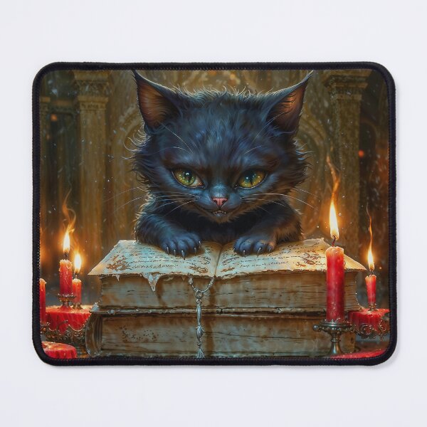 Item preview, Witchcraft Cat designed and sold by AliceWhiteDF.