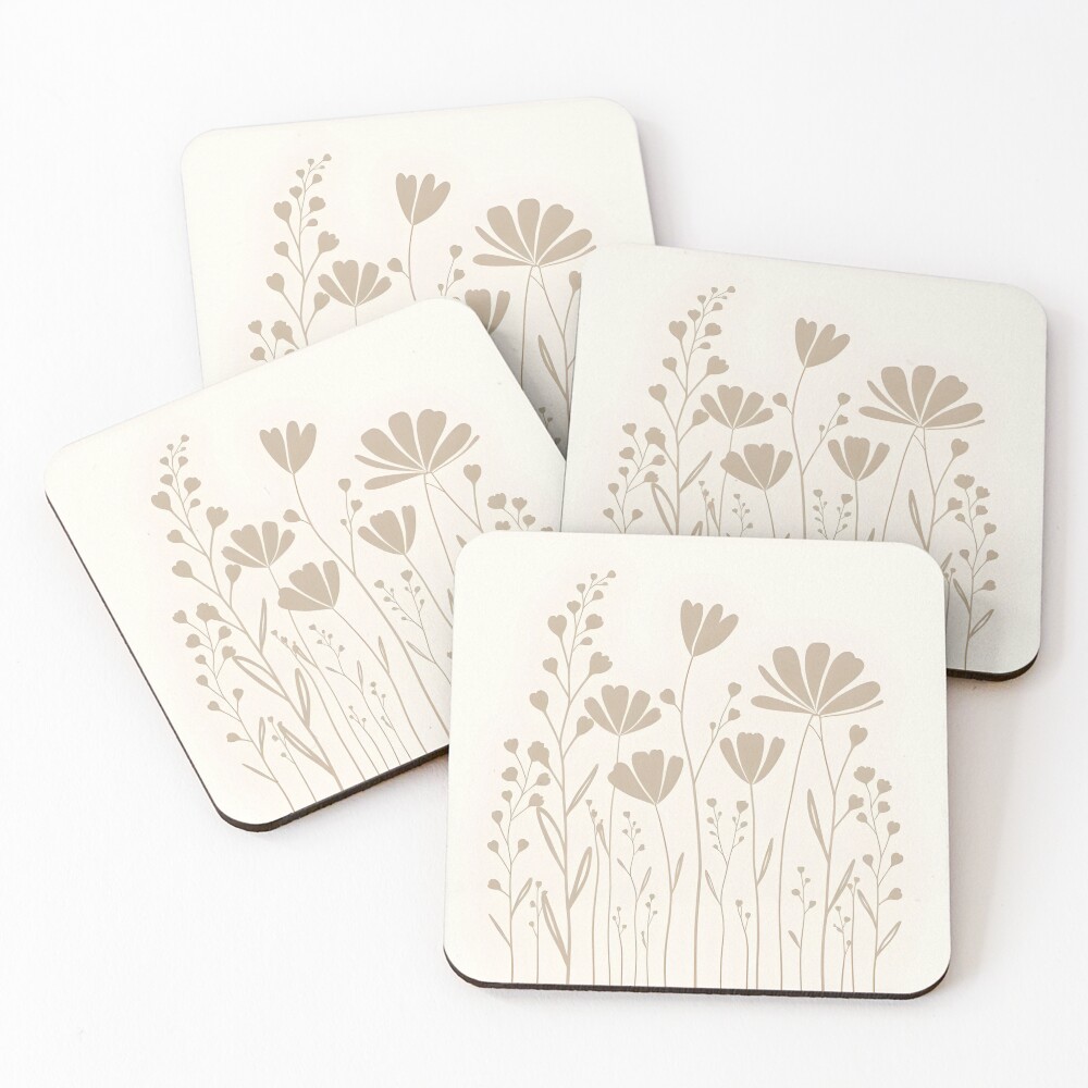 Item preview, Coasters (Set of 4) designed and sold by flowericoco.