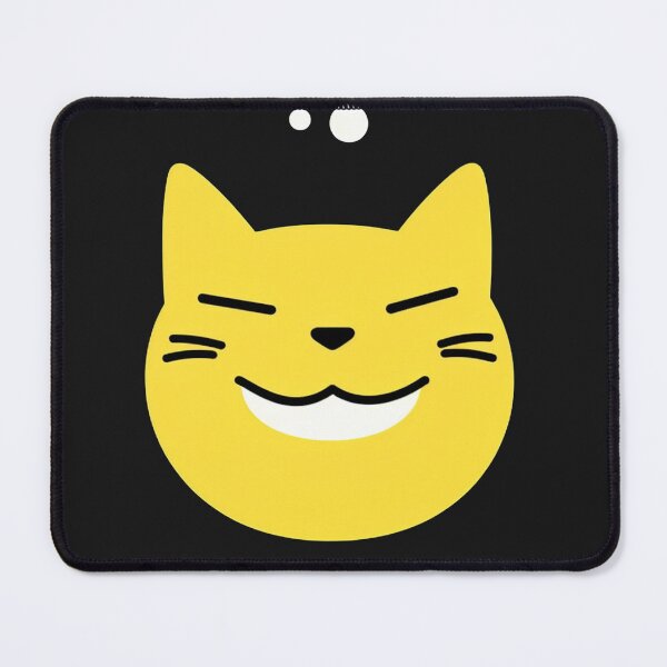 Item preview, Smiling Yellow Cat Face – Minimalist Feline Design designed and sold by ArtSE46.