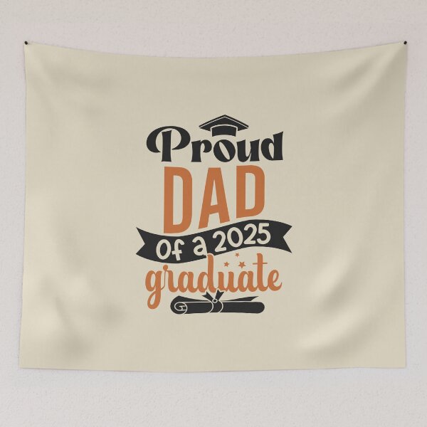 Item preview, Proud Dad Of A 2025 Graduate Family Member Graduation designed and sold by eclecTEEq.