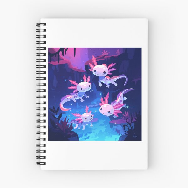 Item preview, Cute four happy axolotls designed and sold by SMARTKIT  DESIGNAGENCY.