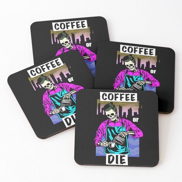 Item preview, COFFEE OR DIE designed and sold by Marni Scofidio Desi9ns.