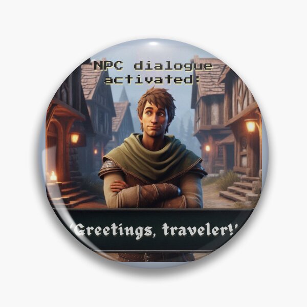 Item preview, NPC Vibes - NPC Dialogue activated designed and sold by nature. electrified..