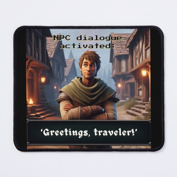 Item preview, NPC Vibes - NPC Dialogue activated designed and sold by nature. electrified..