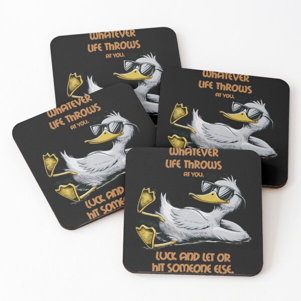 Item preview, Chill Out and Duck It – Hilarious Duck Humor designed and sold by BogskyShop.