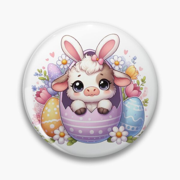 Item preview, Cute Cow Easter Design designed and sold by Berkako.