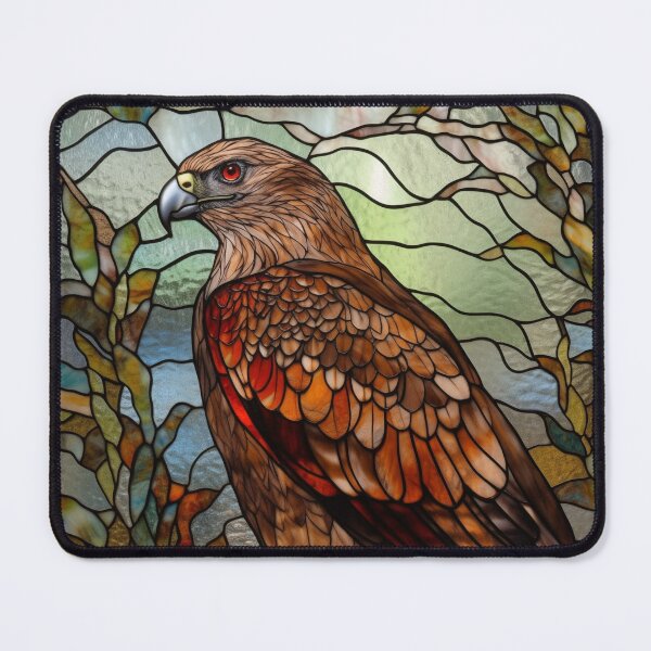 Item preview, Eagle in Stained Glass designed and sold by RedHandedOD.