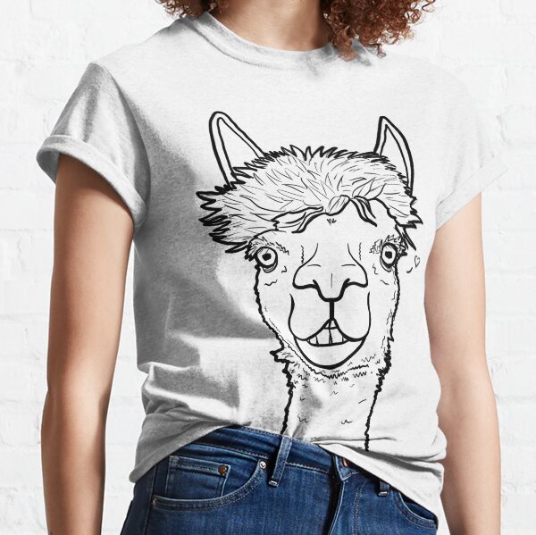 Vista previa del artículo con la obra «Alpaca», diseñado y vendido por MotejART.