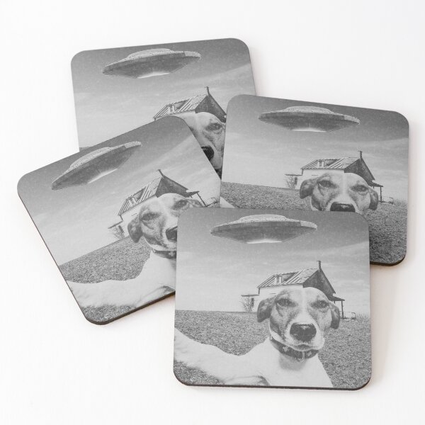 Item preview, Dog Selfie Ufo designed and sold by Dunbi1010.