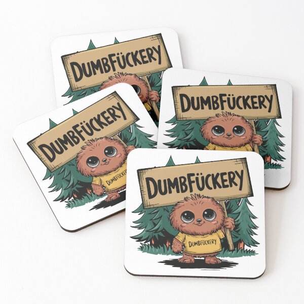 Item preview, Dumbfuckery Sticker designed and sold by Dospart.