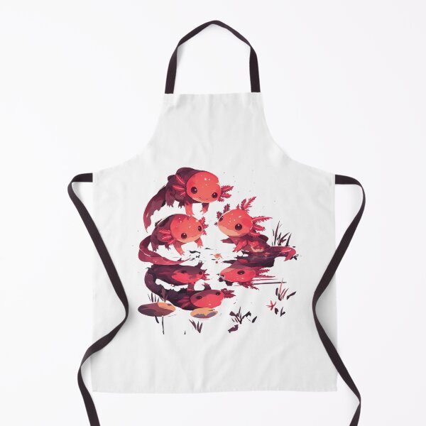 Item preview, Cute four happy axolotls designed and sold by SMARTKIT DESIGNAGENCY.