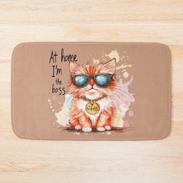 Item preview, The Fluffy Boss designed and sold by DariaProf.
