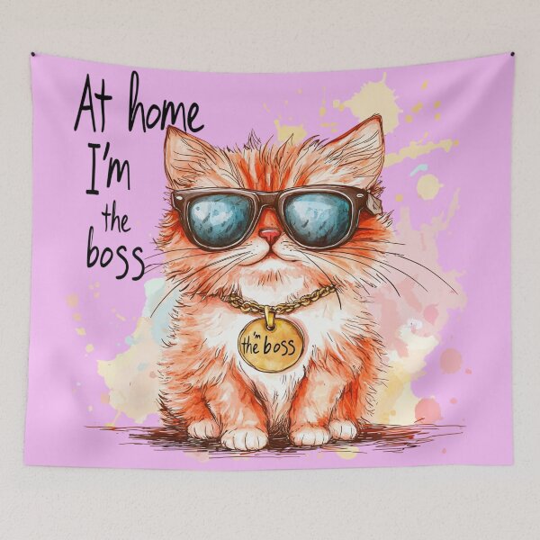 Item preview, The Fluffy Boss designed and sold by DariaProf.