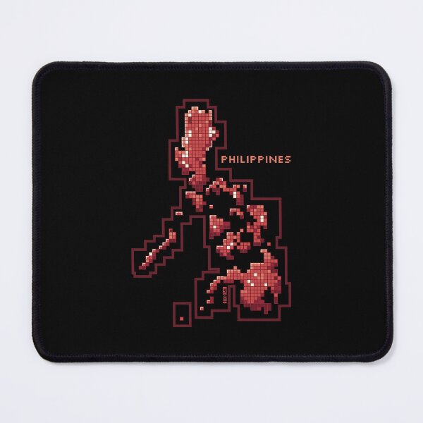Item preview, 8-Bit Philippines Map VRed designed and sold by Geek-O-MNL.