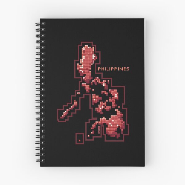 Item preview, 8-Bit Philippines Map VRed designed and sold by Geek-O-MNL.