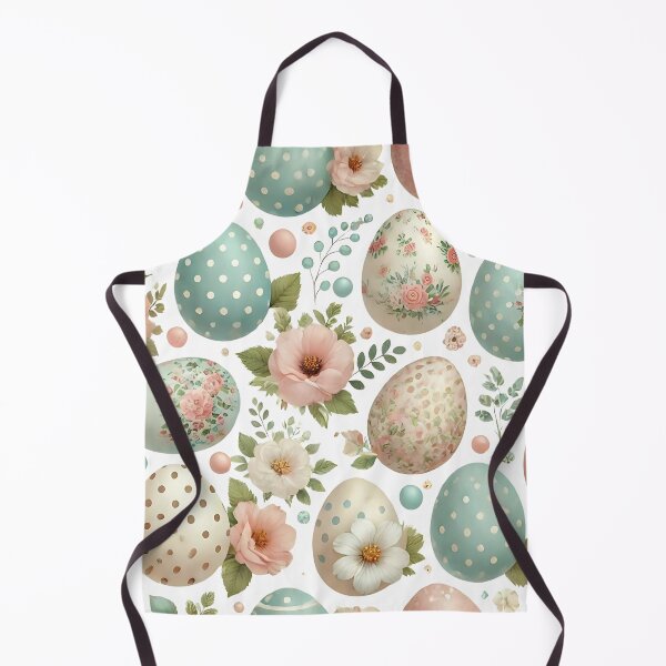 Item preview, Vintage Floral Easter Egg Pattern designed and sold by MadameSayCheese.