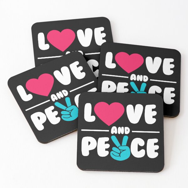 Item preview, Love And Peace designed and sold by SpaceAlienTees.