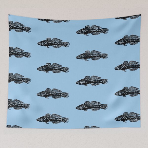 Item preview, Purple Spotted Gudgeon Black Design designed and sold by designsasstultd.